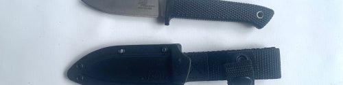 Cold Steel Pendleton Mini Hunter Fixed Blade Knife, AUS 10A, Secure-Ex Sheath, CS-36LPMF